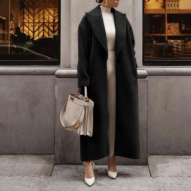Oversize Wollmantel für Elegante Wintertage 0