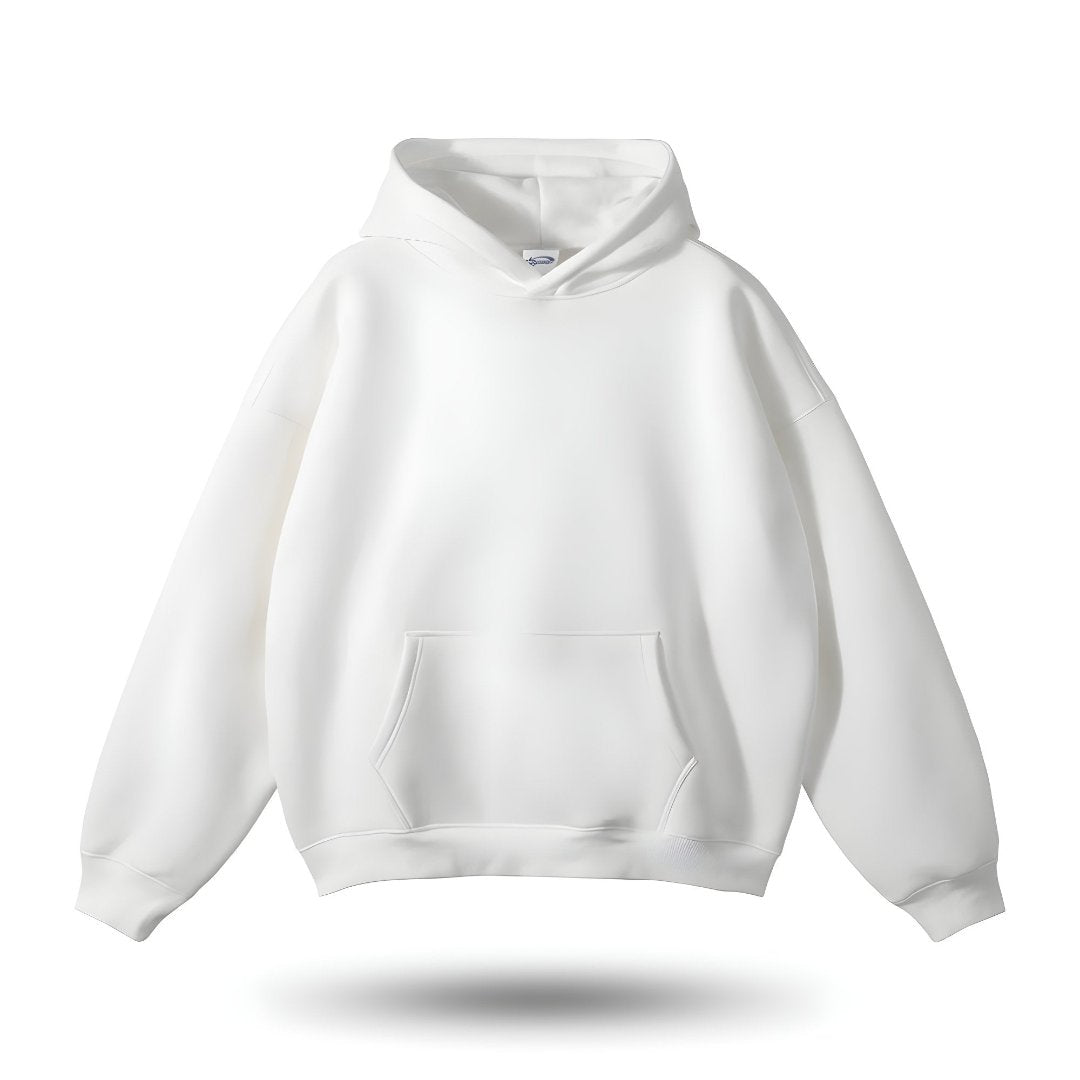 Oversized Kapuzenpullover mit Kängurutasche 2