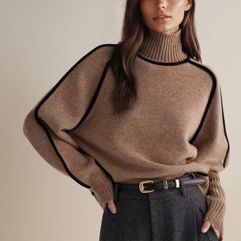Oversized Rollkragenpullover für Gemütliche Tage 0