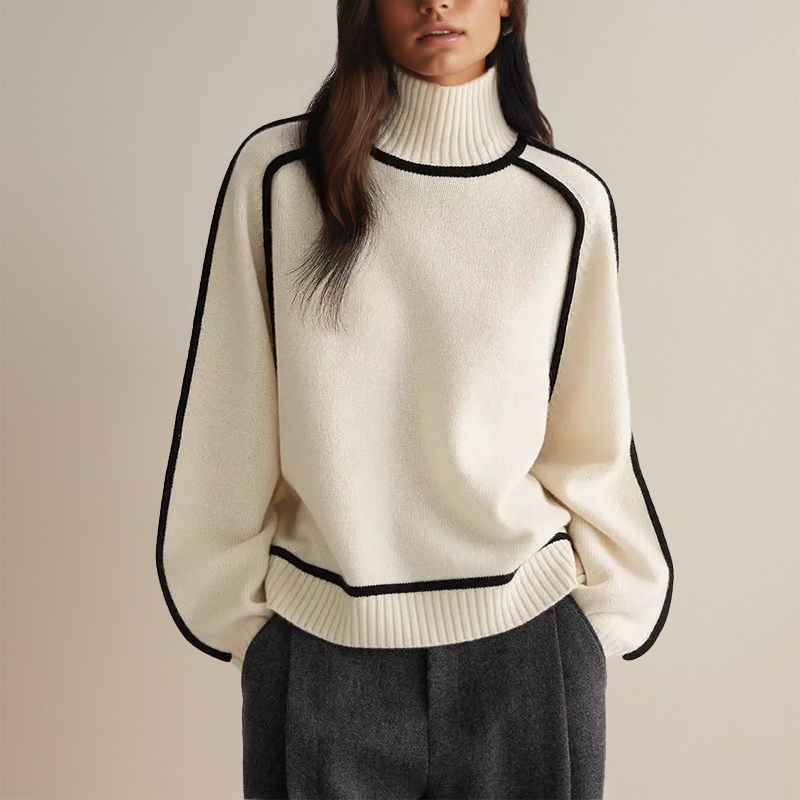 Oversized Rollkragenpullover für Gemütliche Tage 4