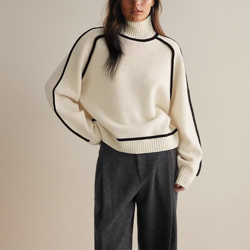 Oversized Rollkragenpullover für Gemütliche Tage 5
