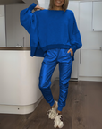 Oversized Satin-Pullover für Elegante Anlässe 6