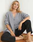 Oversized Strickjacke mit Knopfdetails für Gemütlichkeit 4