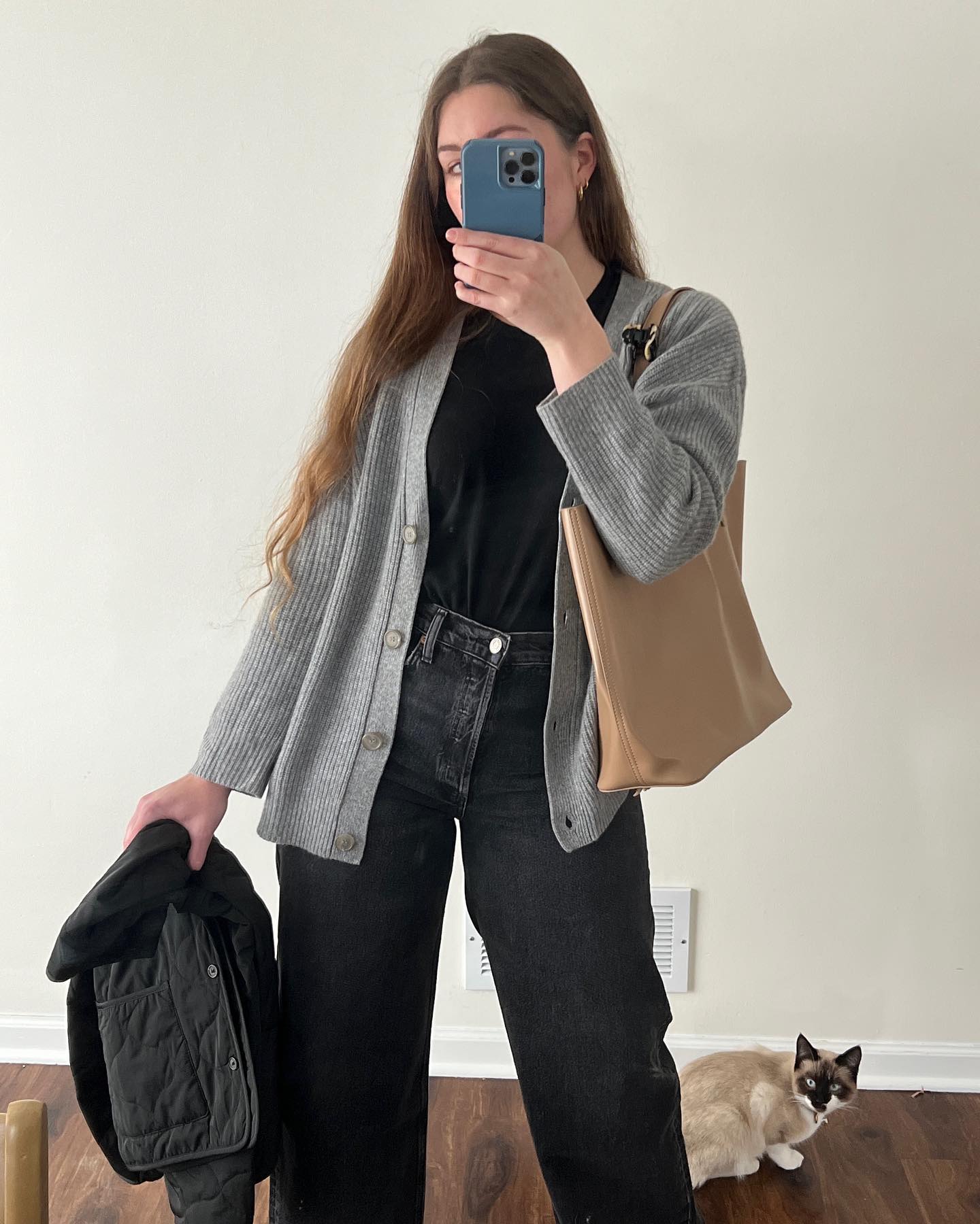 Oversized Strickjacke mit Knopfdetails für Gemütlichkeit 6