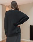 Oversized Strickjacke mit Knopfdetails für Gemütlichkeit 8