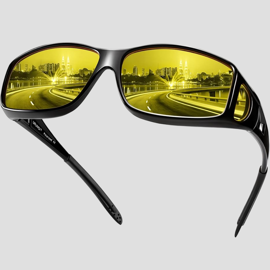 Polarisierte Nachtfahrbrille für klare Sicht 0