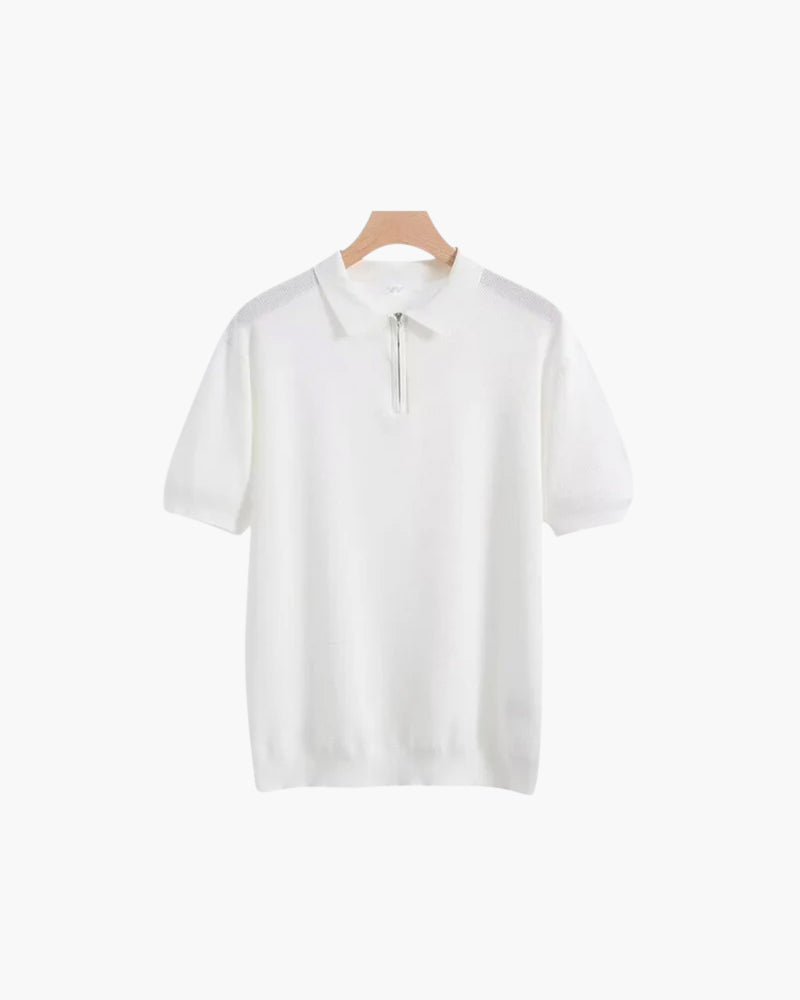 Polo-Shirt mit Reißverschluss für sportliche Eleganz 2