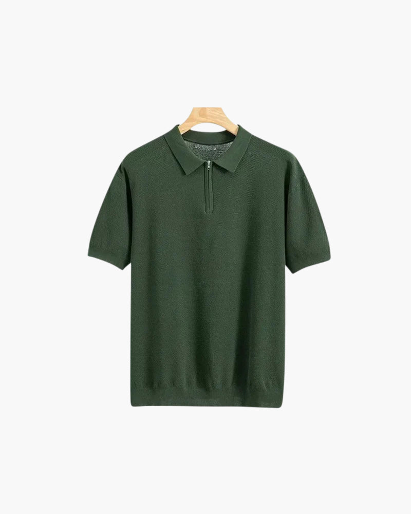 Polo-Shirt mit Reißverschluss für sportliche Eleganz 3