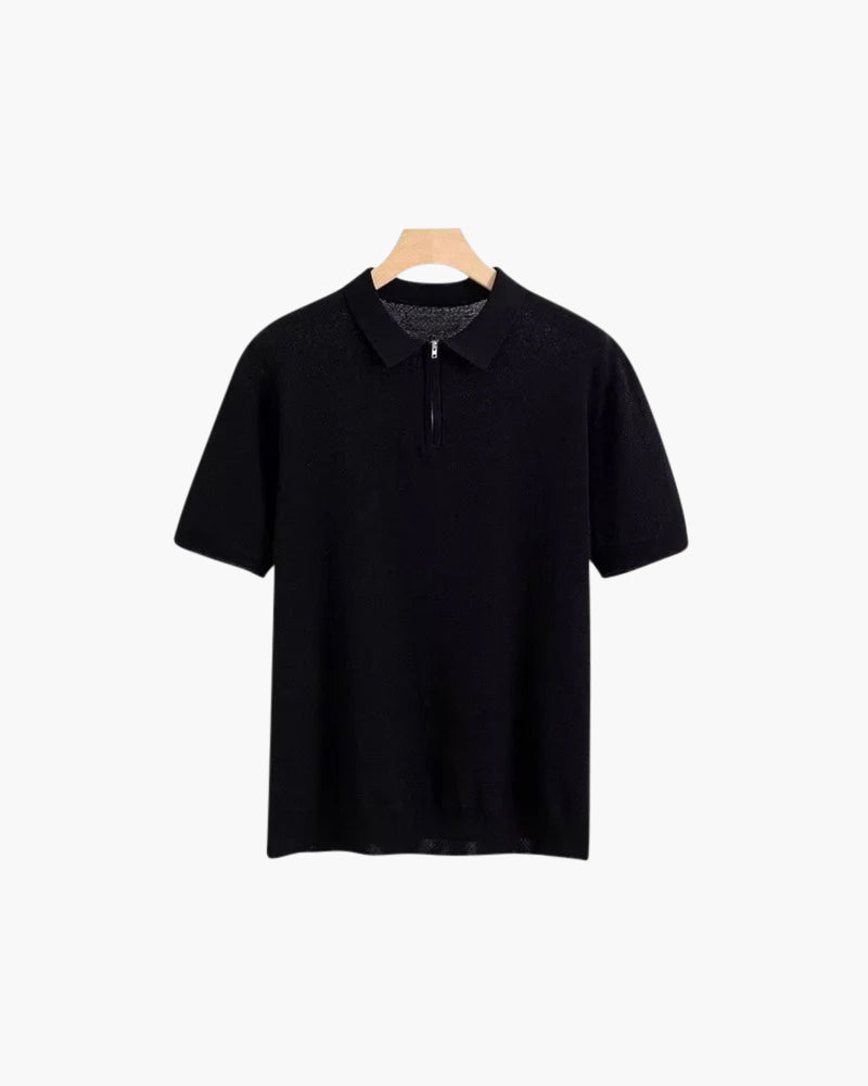 Polo-Shirt mit Reißverschluss für sportliche Eleganz 5