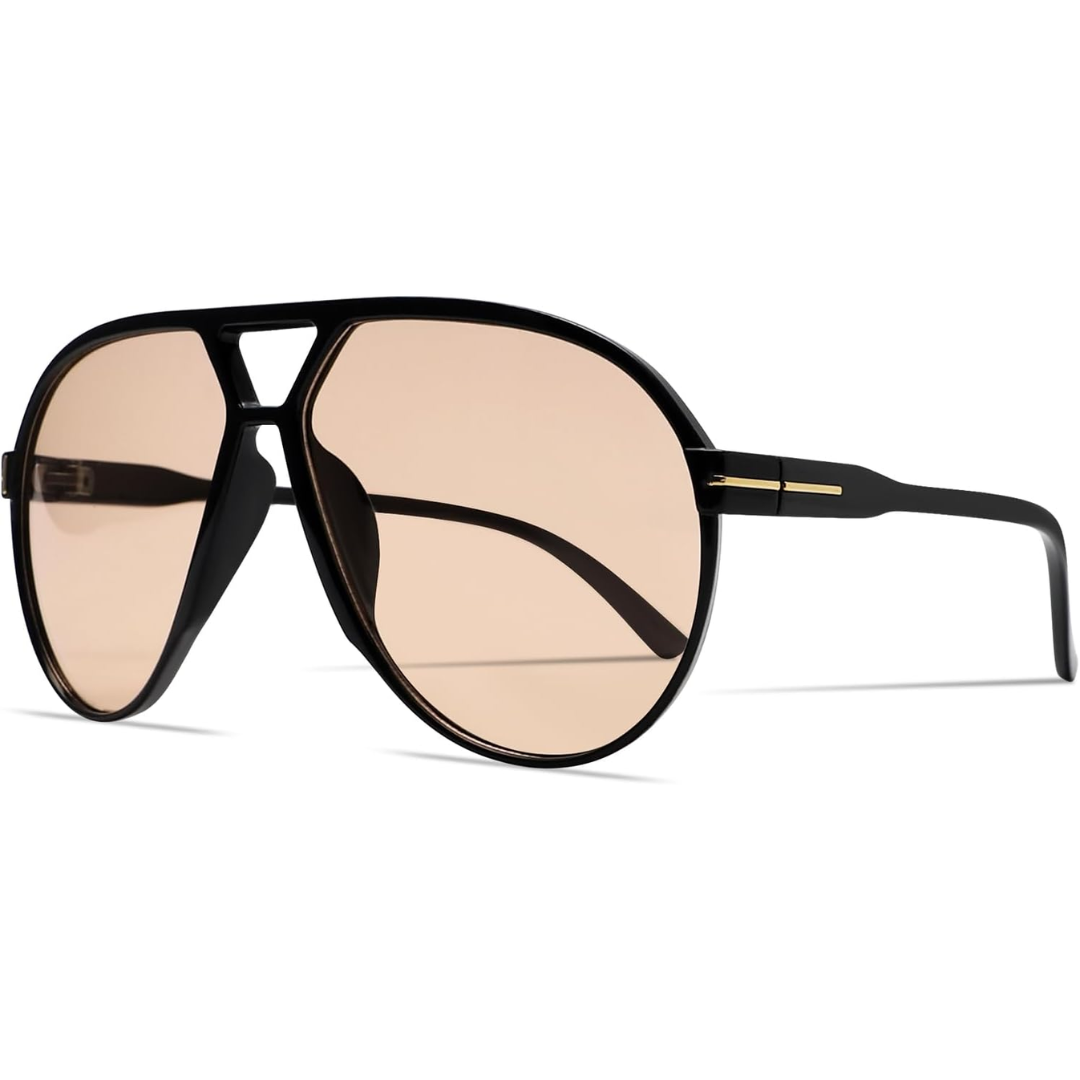 Retro Aviator Sonnenbrille für stilvolle Sommermomente 10