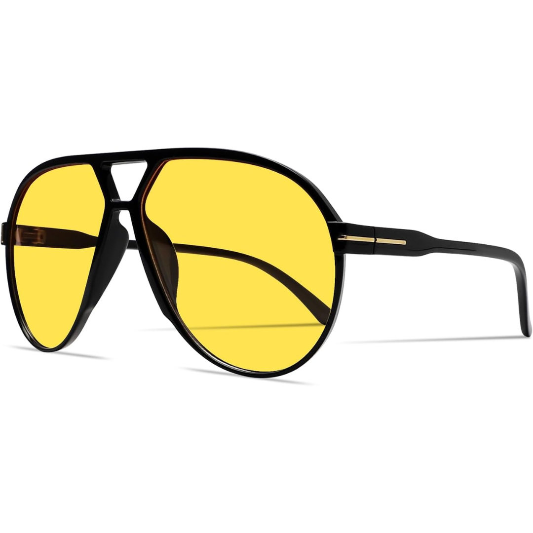 Retro Aviator Sonnenbrille für stilvolle Sommermomente 11