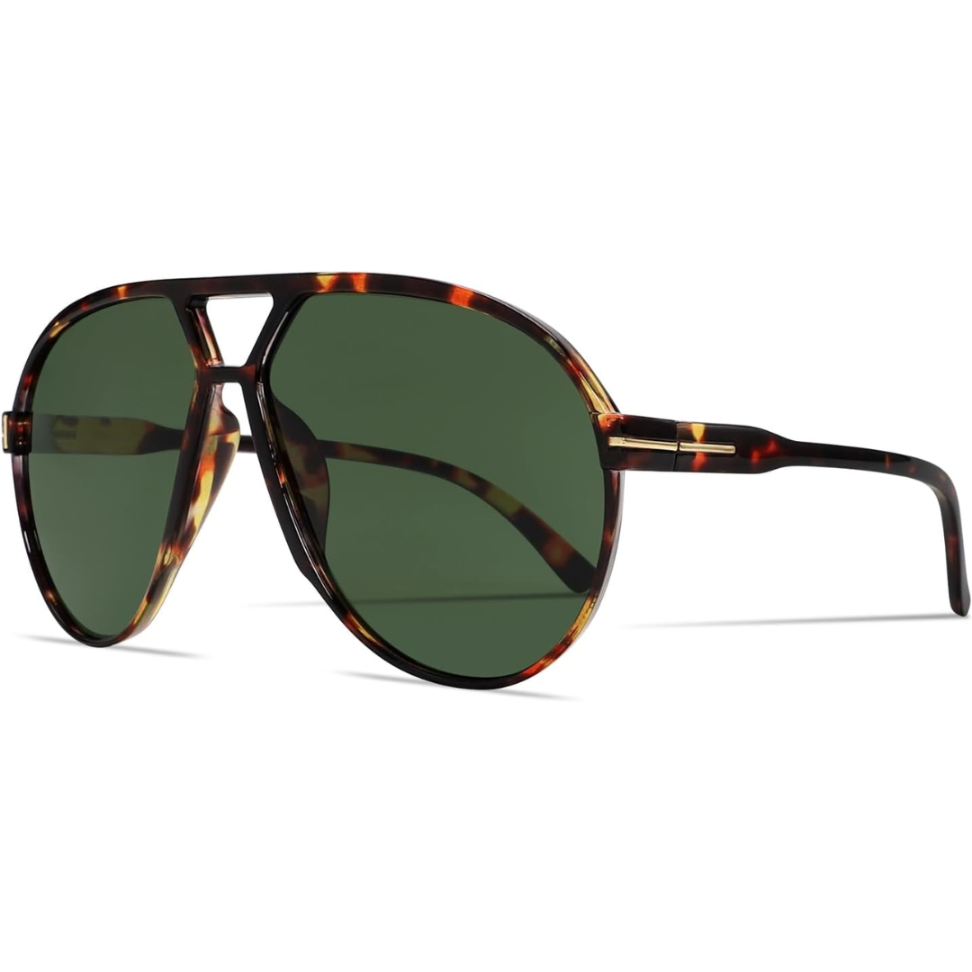Retro Aviator Sonnenbrille für stilvolle Sommermomente 12