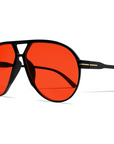Retro Aviator Sonnenbrille für stilvolle Sommermomente 16
