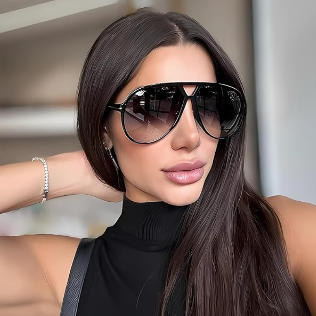 Retro Aviator Sonnenbrille für stilvolle Sommermomente 4