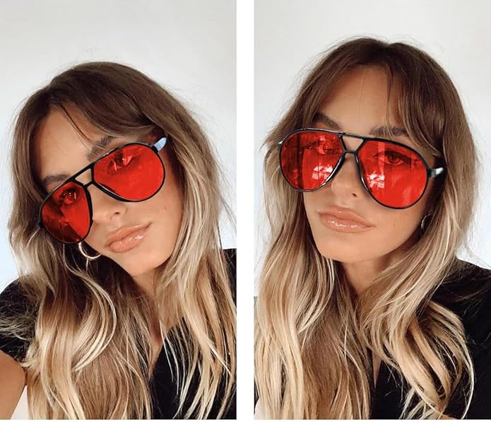 Retro Aviator Sonnenbrille für stilvolle Sommermomente 5