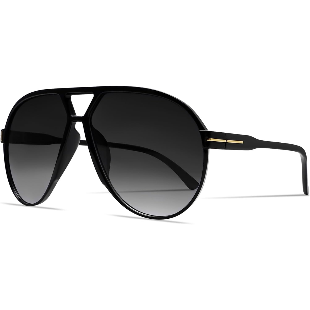 Retro Aviator Sonnenbrille für stilvolle Sommermomente 9