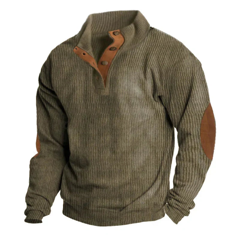 Retro Cordpullover mit Eleganter Vintage-Optik 0