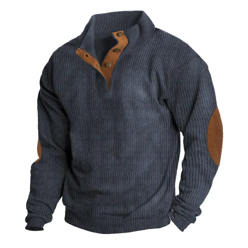 Retro Cordpullover mit Eleganter Vintage-Optik 1