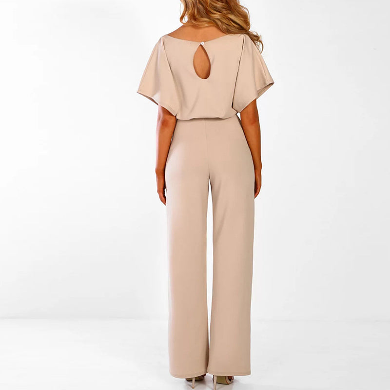 Eleganter Sommer Jumpsuit aus leichtem, atmungsaktivem Material für Damen 2