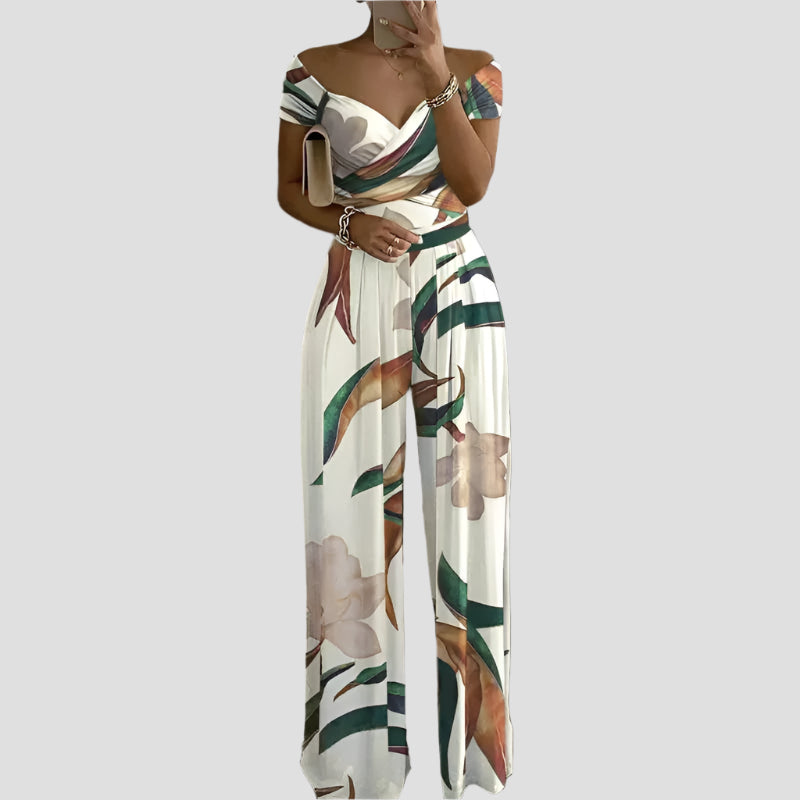 Schulterfreies Jumpsuit für Elegante Anlässe 0