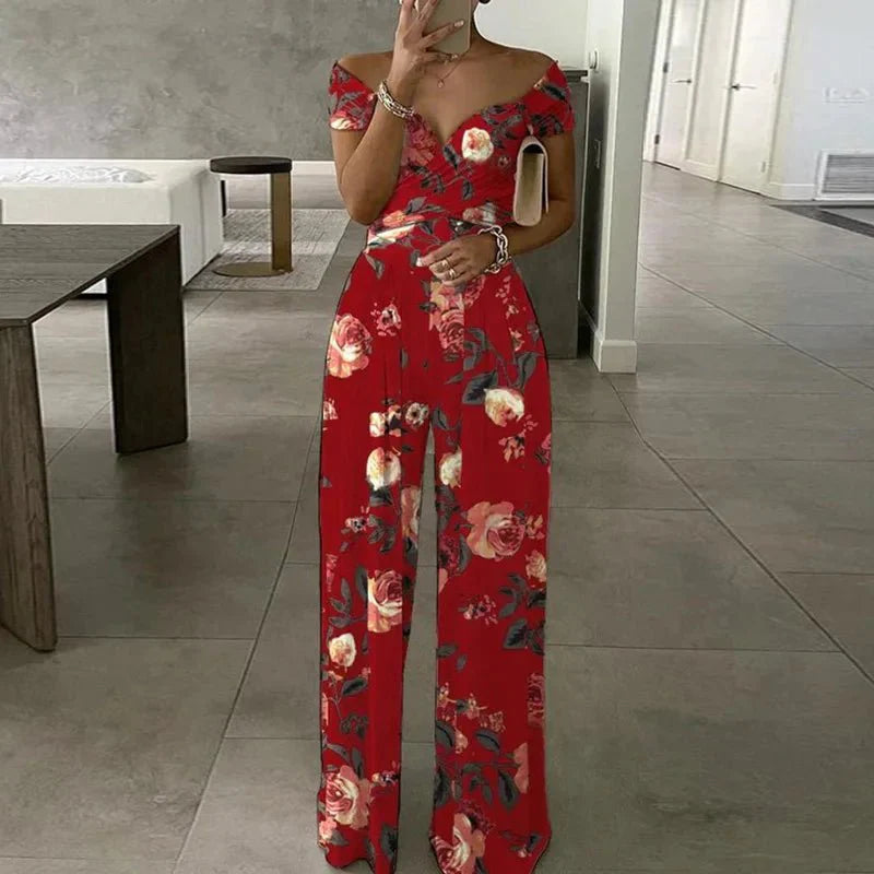Schulterfreies Jumpsuit für Elegante Anlässe 2