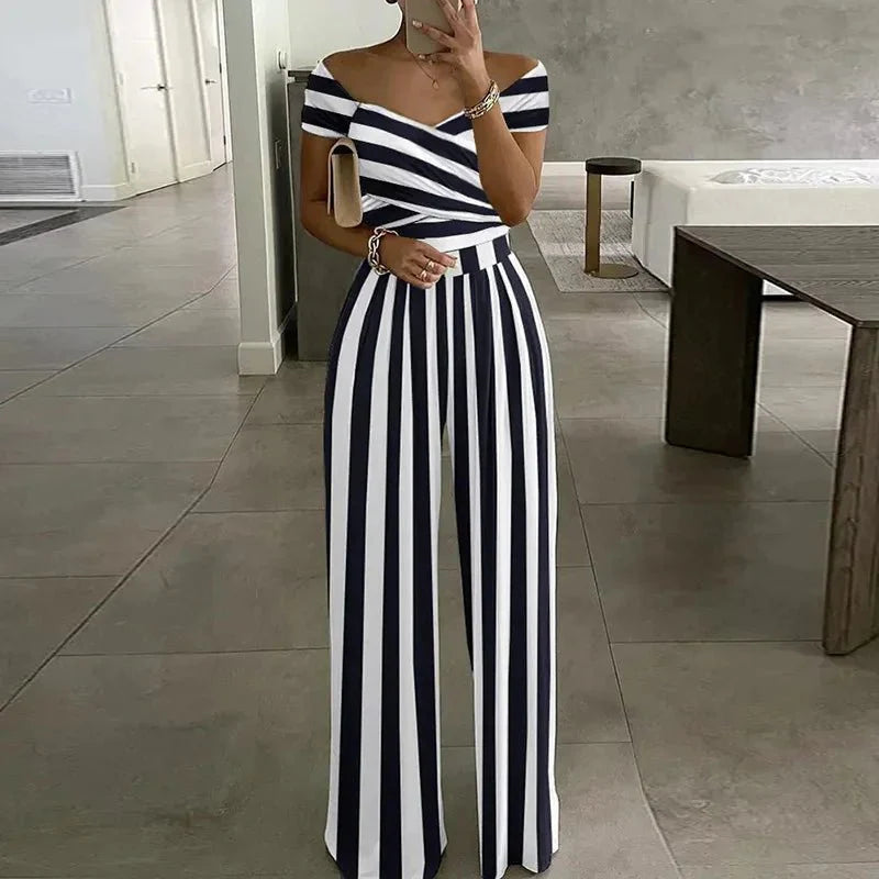 Schulterfreies Jumpsuit für Elegante Anlässe 4