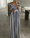 Schulterfreies Jumpsuit für Elegante Anlässe 4