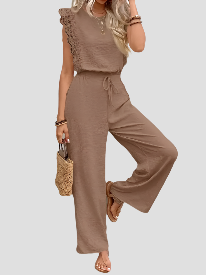 Spitzen Jumpsuit für Elegante Anlässe 0