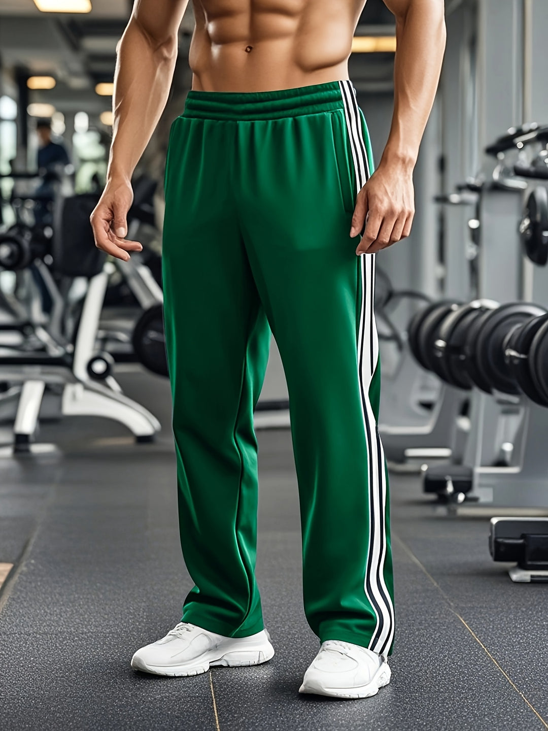 Sportliche Jogginghose mit Elastischem Bund für Aktive 2
