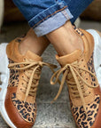 Sportliche Sneakers mit trendiger Luipaardprint 2