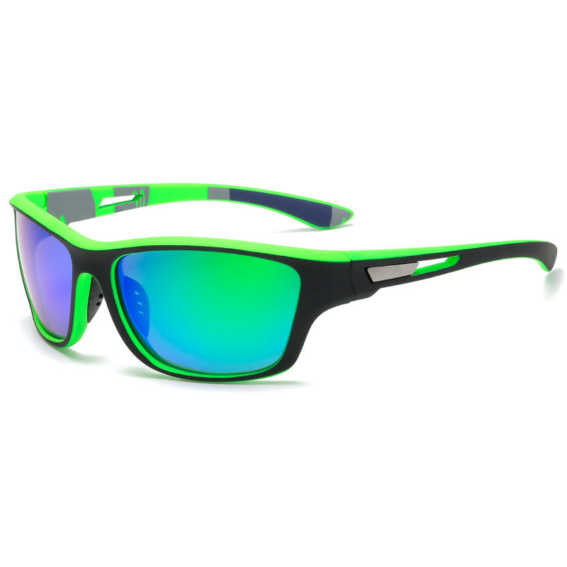 Sportliche Sonnenbrille mit UV400 Schutz 8