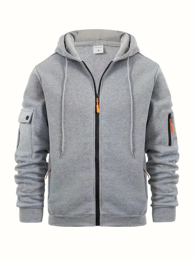 Sportlicher Hoodie mit Praktischen Taschen für Alltag 1