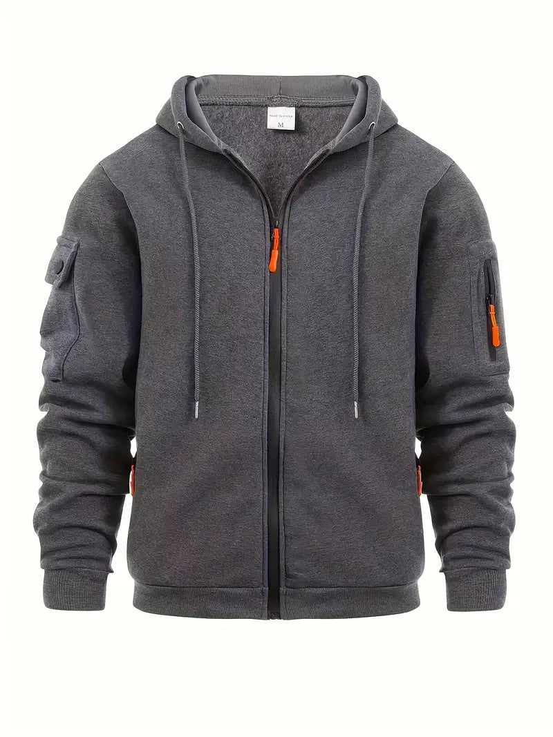 Sportlicher Hoodie mit Praktischen Taschen für Alltag 2
