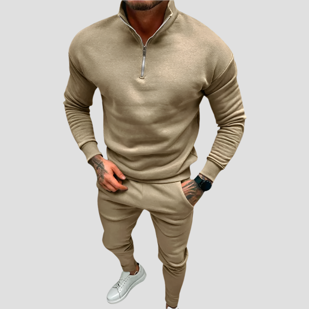 Sportlicher Jogginganzug aus atmungsaktivem Material – Ideal für Fitness und Freizeit 1