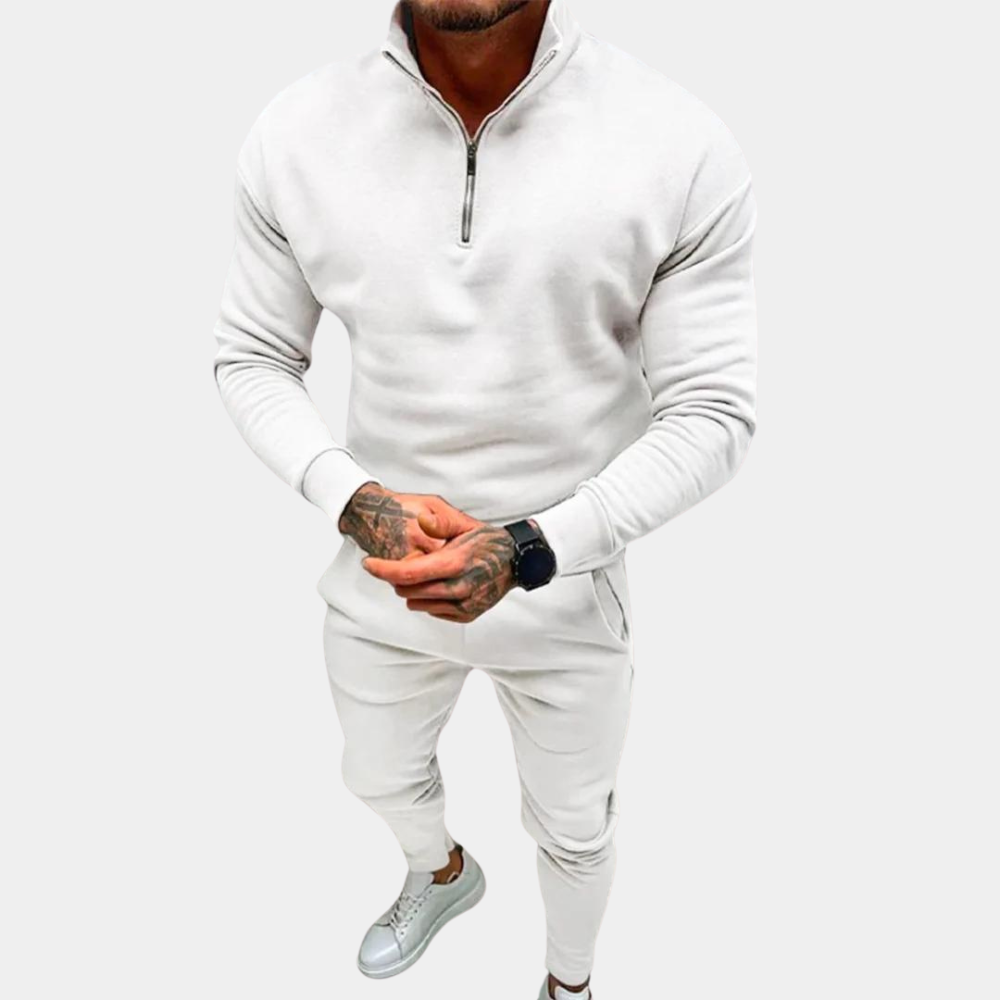 Sportlicher Jogginganzug aus atmungsaktivem Material – Ideal für Fitness und Freizeit 4