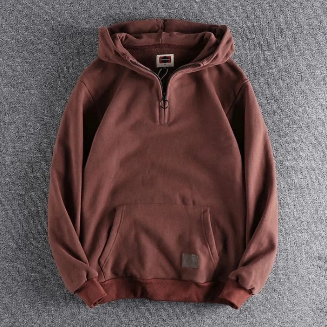 Sportlicher Kapuzenpulli für kalte Tage 0