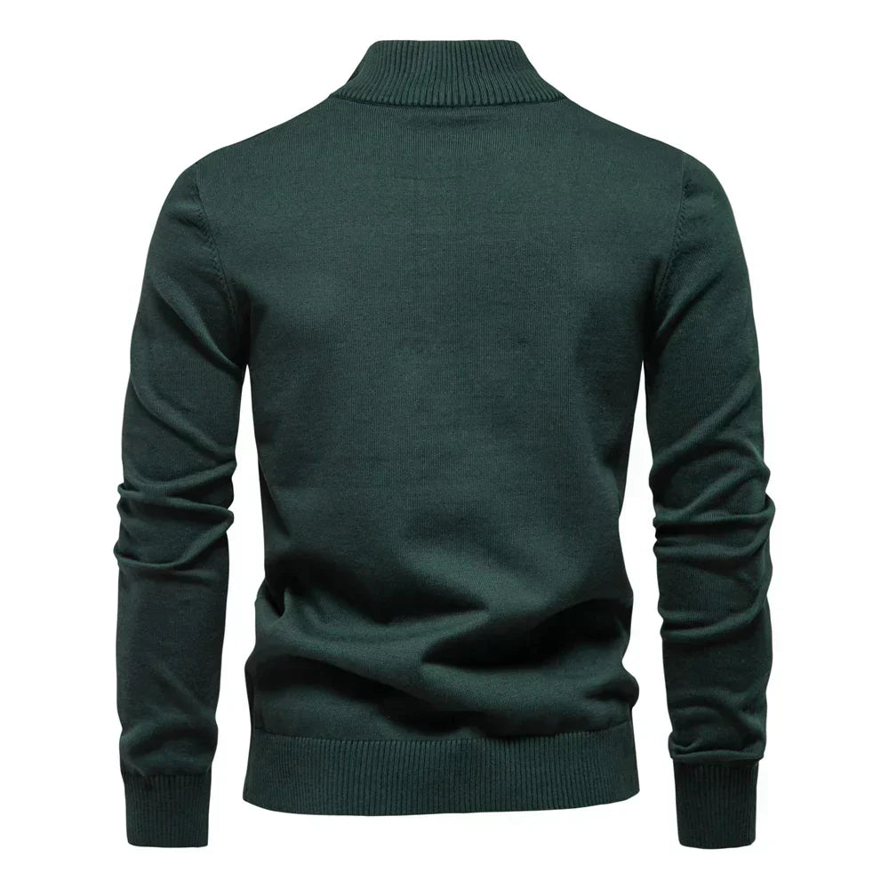 Sportlicher Pullover mit modernem Kontrastdesign 1