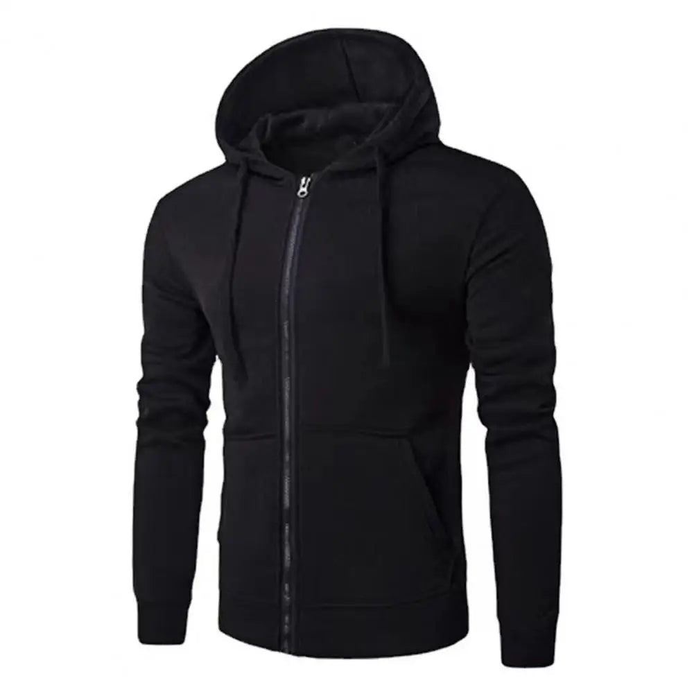 Sportlicher Zip-Hoodie mit Eleganter Kordelzughaube 2