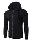 Sportlicher Zip-Hoodie mit Eleganter Kordelzughaube 2