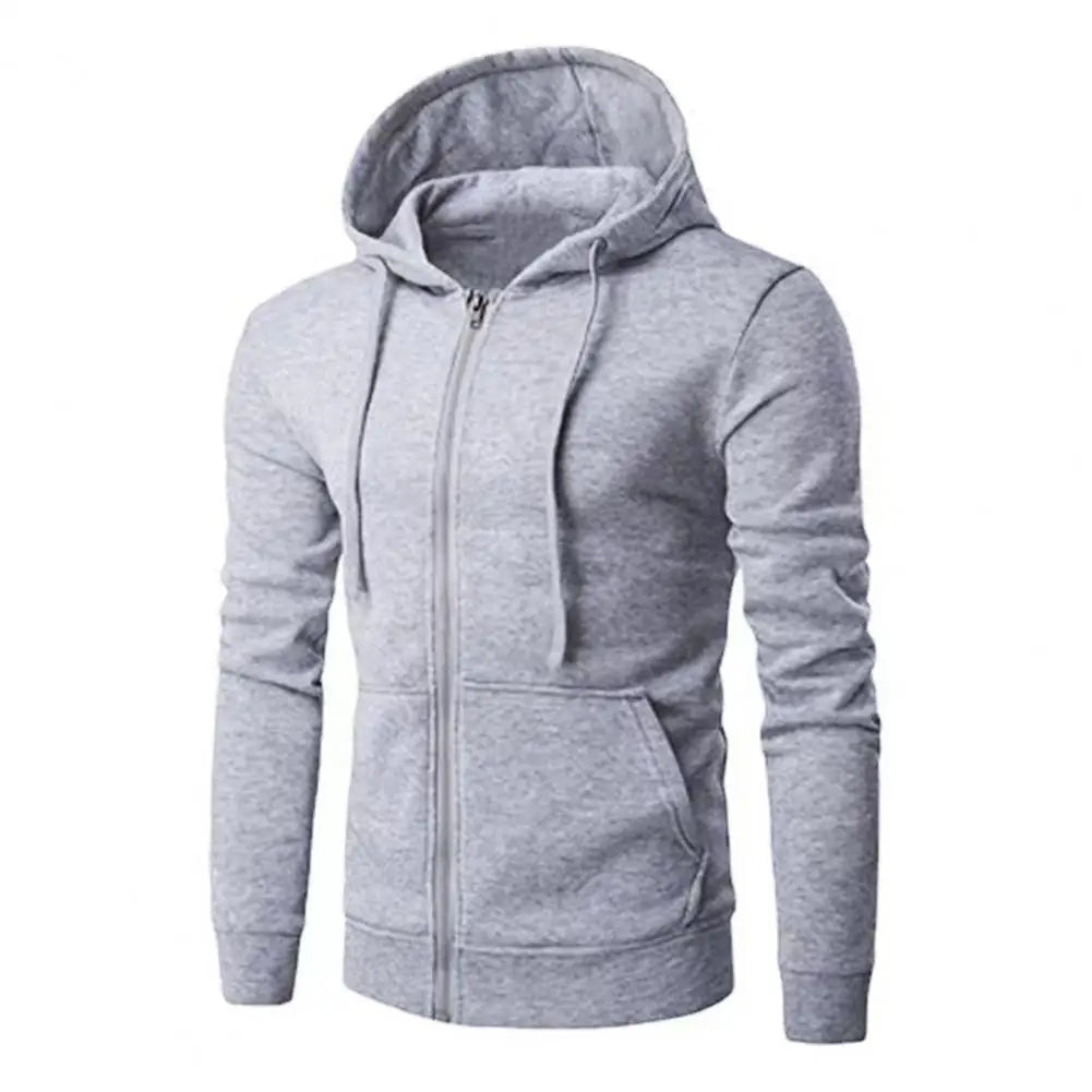 Sportlicher Zip-Hoodie mit Eleganter Kordelzughaube 3