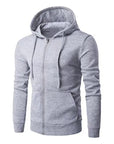 Sportlicher Zip-Hoodie mit Eleganter Kordelzughaube 3