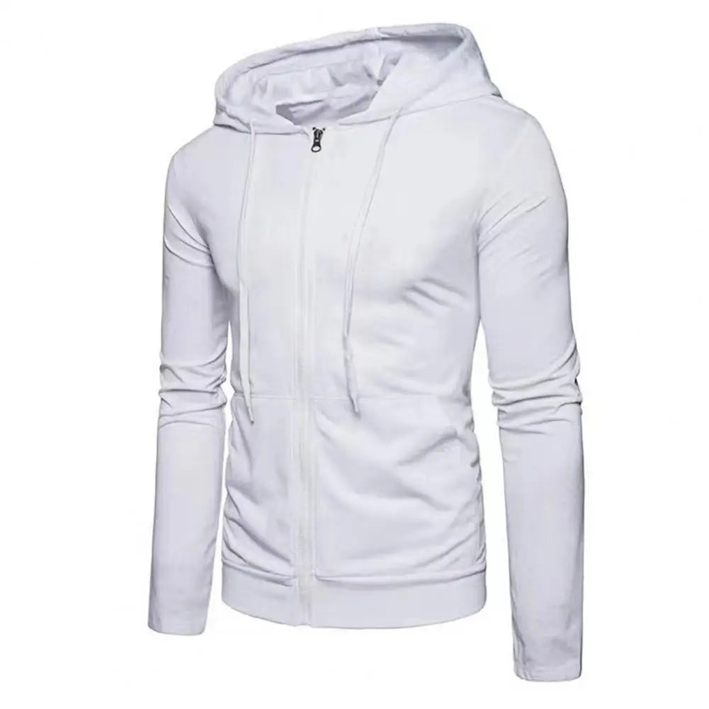 Sportlicher Zip-Hoodie mit Eleganter Kordelzughaube 4