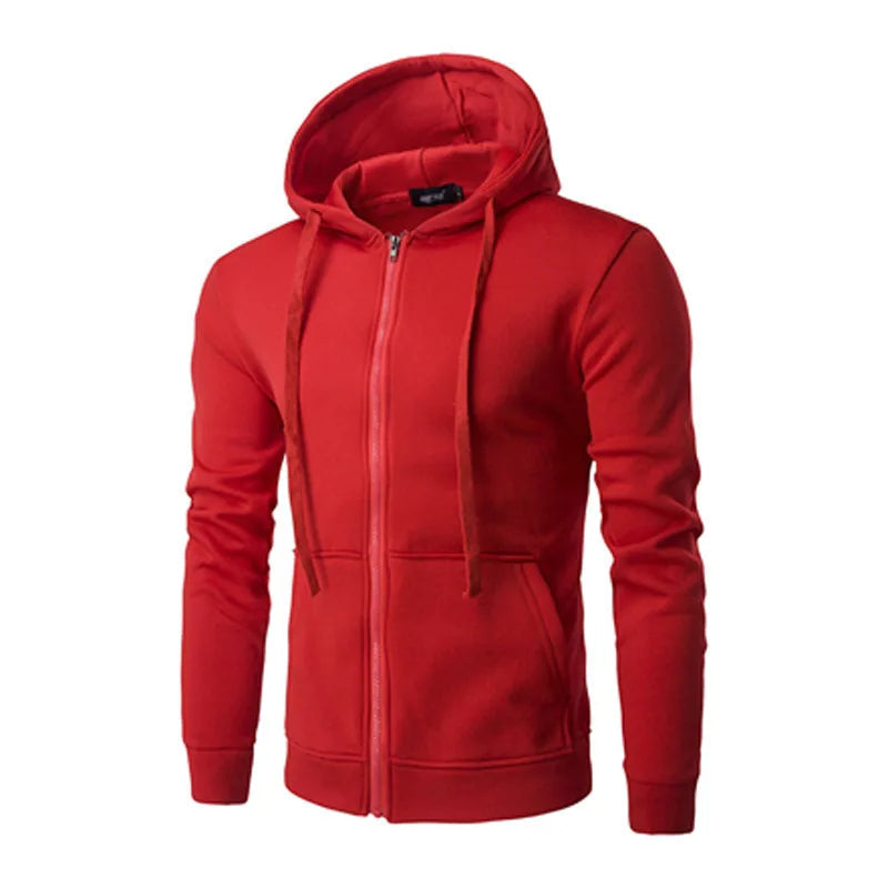 Sportlicher Zip-Hoodie mit Eleganter Kordelzughaube 6