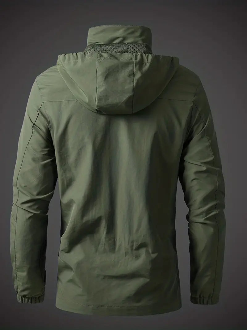 Stilvolle Regenjacke mit Kapuze für Abenteuer 1