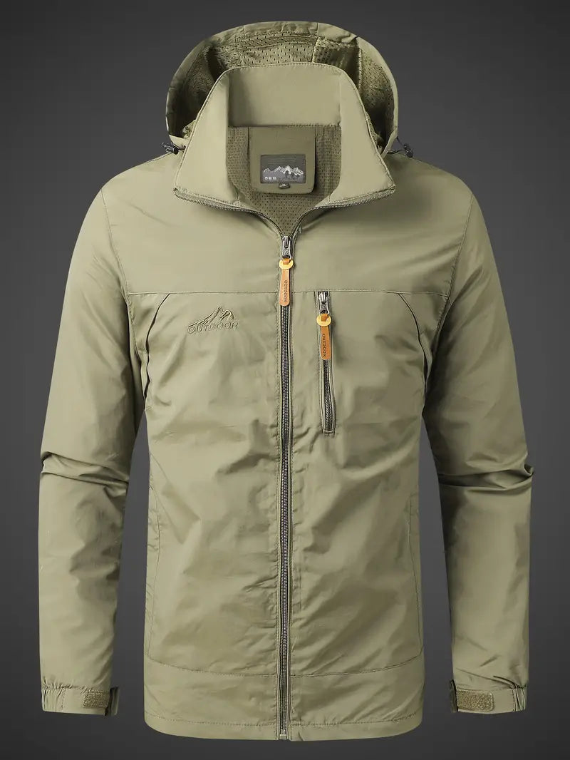 Stilvolle Regenjacke mit Kapuze für Abenteuer 4