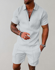 Stilvolle Herren Sommerkombination aus Polo und Shorts – Atmungsaktive Materialien für Komfort 6