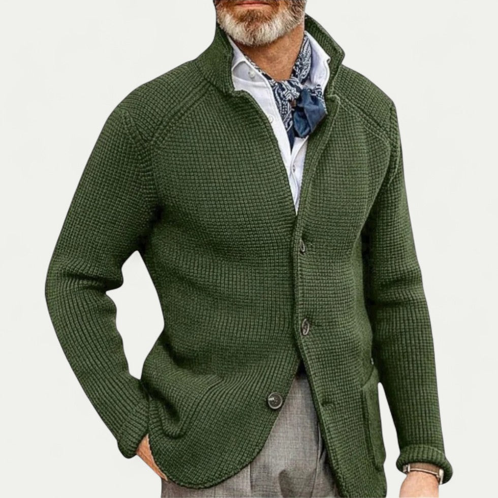 Strickjacke mit Struktur für Eleganten Look 1
