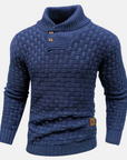 Strickpullover mit Schalkragen für Eleganz 0