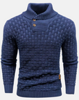 Strickpullover mit Schalkragen für Eleganz 1