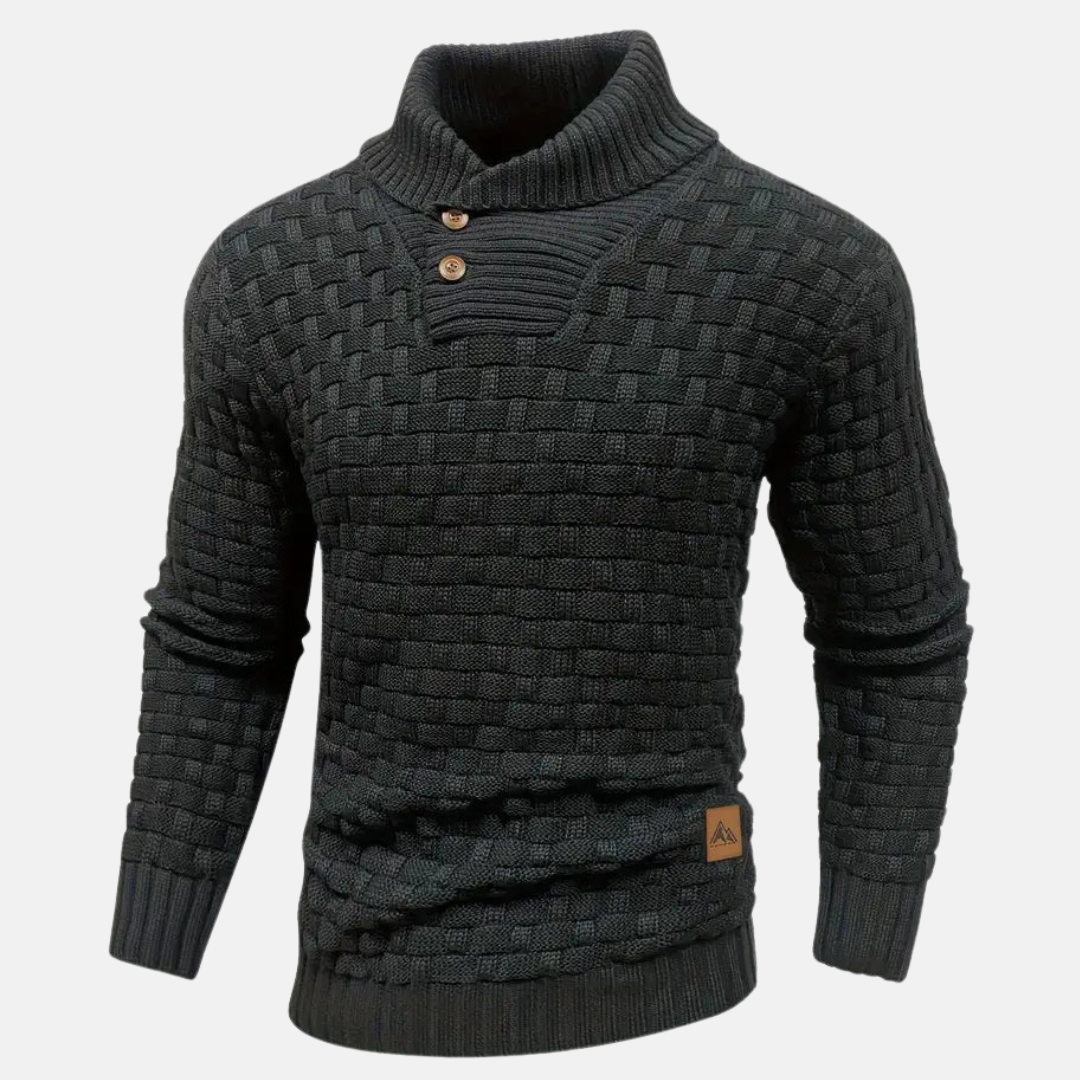 Strickpullover mit Schalkragen für Eleganz 5